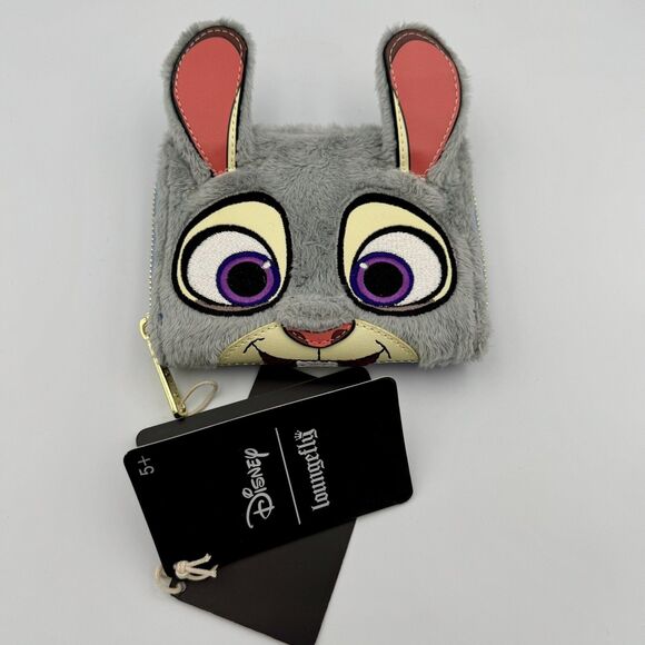 Zootopia Judy Hopps Loungefly Disney Cosplay Zipper Around Wallet NWT - Picture 2 of 6